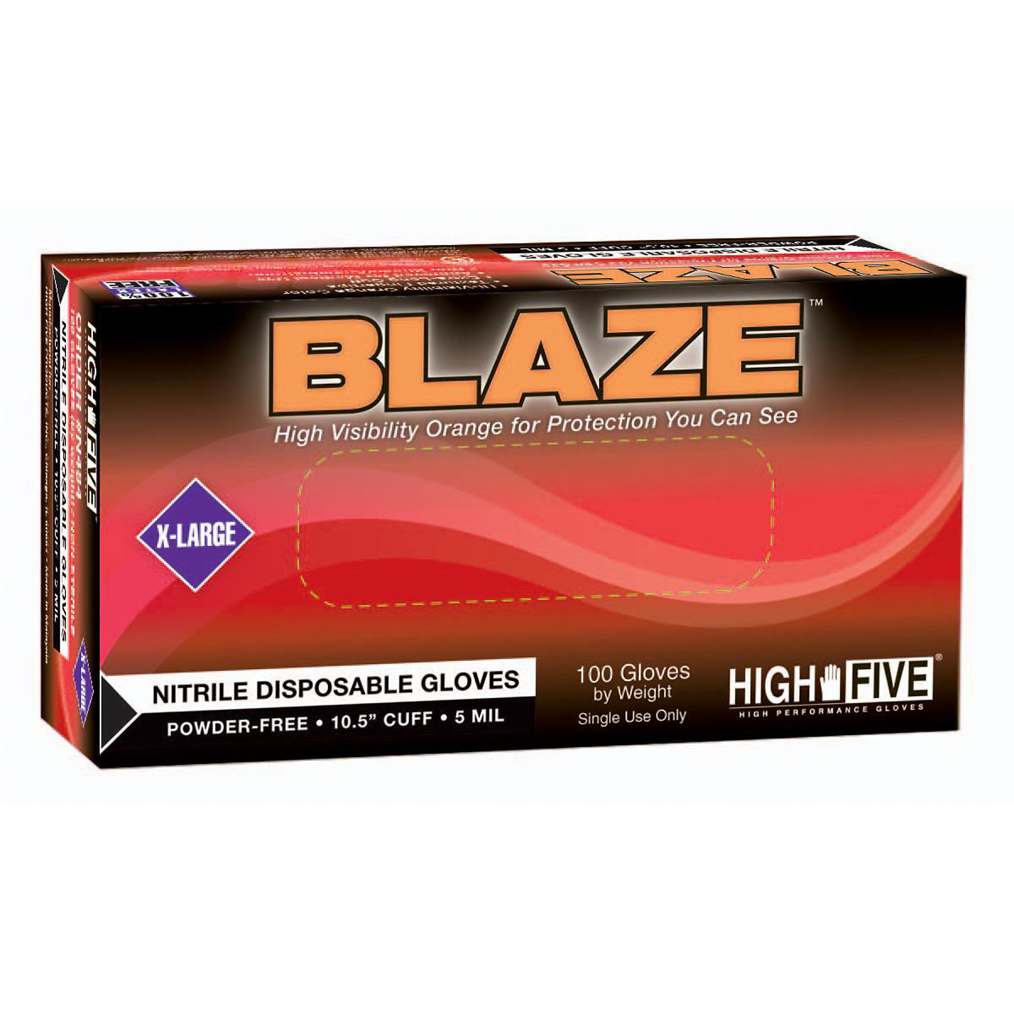Microflex Microflex BLAZE PF NITRILE EXA